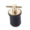 Sosoport Kayak Drain Plug Marine Drain Plug Rugged Brass Construction for Boat Bilge view 1