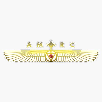 Amorc Logo Bumper Sticker Vinyl Decal 5"