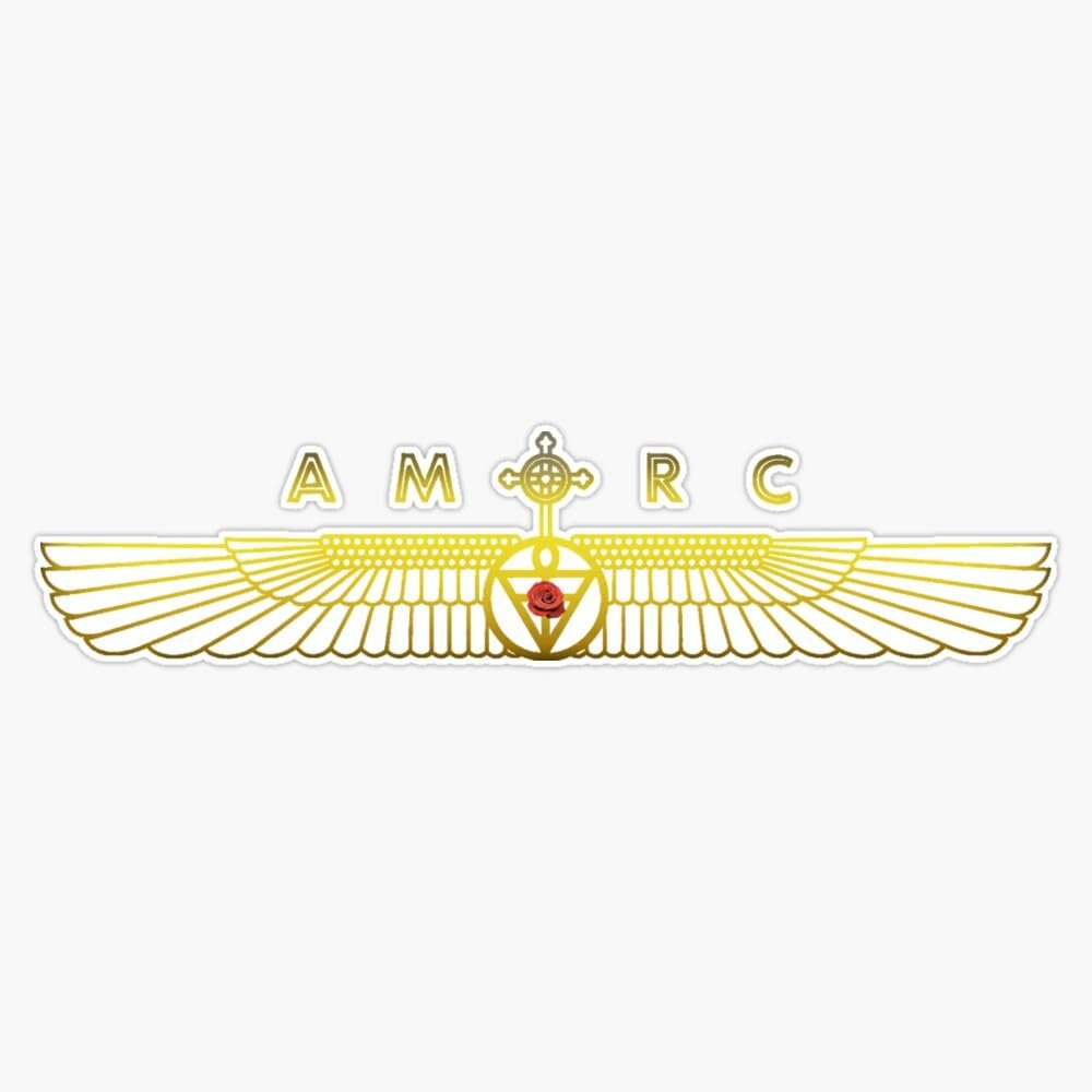 Amorc Logo Bumper Sticker Vinyl Decal 5"