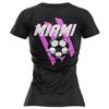 Miami Shirt for Women, Miami Soccer Shirts, Pink and Black T-Shirt, Jersey Support Fan view 2
