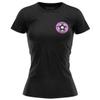 Miami Shirt for Women, Miami Soccer Shirts, Pink and Black T-Shirt, Jersey Support Fan view 3