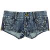 Dawery Sexy Low Waist Zipper Denim Ultra Shorts Jeans DJ Pole Dance Shorts for Women Nightclub 659 S view 1