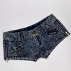 Dawery Sexy Low Waist Zipper Denim Ultra Shorts Jeans DJ Pole Dance Shorts for Women Nightclub 659 S view 4