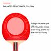 DUDSME Ping Pong Paddle Table Tennis Bat 3 Star Arc Circle Fast Attack Racket Comfortable Handle with Excellent Speed Spin and Control/A/Short Handle view 2