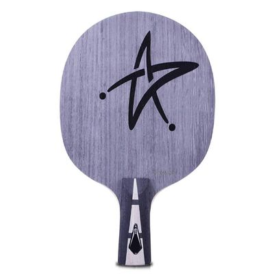 DUDSME Lerten Ping Pong Paddle Table Tennis Bat Professional Offensive Racket 7-Ply Pure Wood Bottom Plate Excellent Speed Spin and Control/A/Short Handle (Color : A, Size : Short Handle)