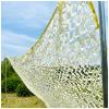 Beige Camo Netting 210d Oxford Fabric Shade Net Camouflage Netting Camo Sun Shade Covers for Car, Sun Shade Netting Greenhouse Sunblock Shade Cloth Really Well When Wild Camping 1x2m 2x3m 3x4m 4x5m ( view 3
