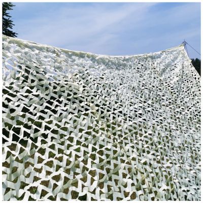 Camouflage Net 210D Double Woodland Military Beige Camo Netting, 3x4m 4x6m 6x6m Camo Netting Kids, Outdoor Sun Shade Car Cover, for Photography Background Decoration Hunting Blinds Balcony Privacy ( S