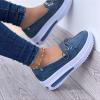 Sneakers For Women Running Shoes Comfortable Womens Slip On Sneakers Comfort Casual Canvas Shoes Dressy Summer Fashion Low Top Non Slip Platform Walking Flats Loafers view 2