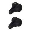 BESPORTBLE 2pcs Bike Seat Cover Elastic Stretch System for Maximum Against Rain Dirt and Mud and Easy to Install Black