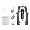 YIYIBYUS Hydraulic Power Twister,Twister Arm Exerciser Adjustable Hydraulic Abdominal Exercise Wheel (Carbon Steel, PA ,with Wheels) view 1