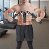 YIYIBYUS Hydraulic Power Twister,Twister Arm Exerciser Adjustable Hydraulic Abdominal Exercise Wheel (Carbon Steel, PA ,with Wheels) view 2