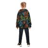 Aflyko Boys' Fleece Monster Truck Car Neon Rock Zip-Up Hoodie Long Sleeve Outerwear Soft Coat Girls Hooded Jacket Kids Outwear Warm Comfy Sweatshirt 7-8T view 2