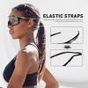 KAPVOE Cycling Glasses with Interchangeable Polarized + Photochromic Lenses Sport Sunglasses Mountain Bike Glasses K93-91 view 2