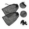 BESPORTBLE 10pcs Capacity Mesh Bag for Storage Drawstring Closure Multi-Functional Organizer for Equipment and More Lightweight and Portable view 4