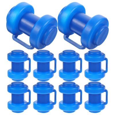 Sosoport Small Trampoline Rod Covers 10pcs Pp Material Trampoline Replacement Parts Long-Lasting Use