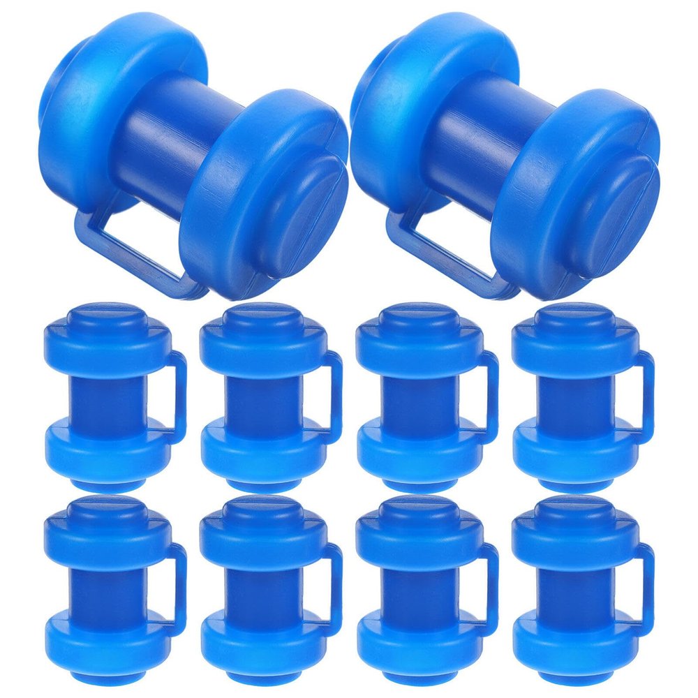 Sosoport Small Trampoline Rod Covers 10pcs Pp Material Trampoline Replacement Parts Long-Lasting Use