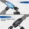 Bike Lock, Heavy Duty Anti-Theft 2.72 Ft Security Chain with 3 Keys, Waterproof for Bicycle,Scooter, Motorcycle, Door, Gate, Fence view 3