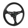 RASTP 13.8 Inch Boat Steering Wheel with 3/4 Axle Marine Steering Wheel Adapter for Most Marine boats,Vessels,Yachts,Pontoons Boat (Style B - Black) view 1