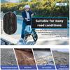 14x2.50 Tire | 14 2.50 Ebike Neumatico Tire with Bent Valve | 14x2.5 Tubeless Tire for Electric Bike Rubber Anti-Puncture Tire with Skid Tread | 66-254 Wear-Resistant Tire view 4