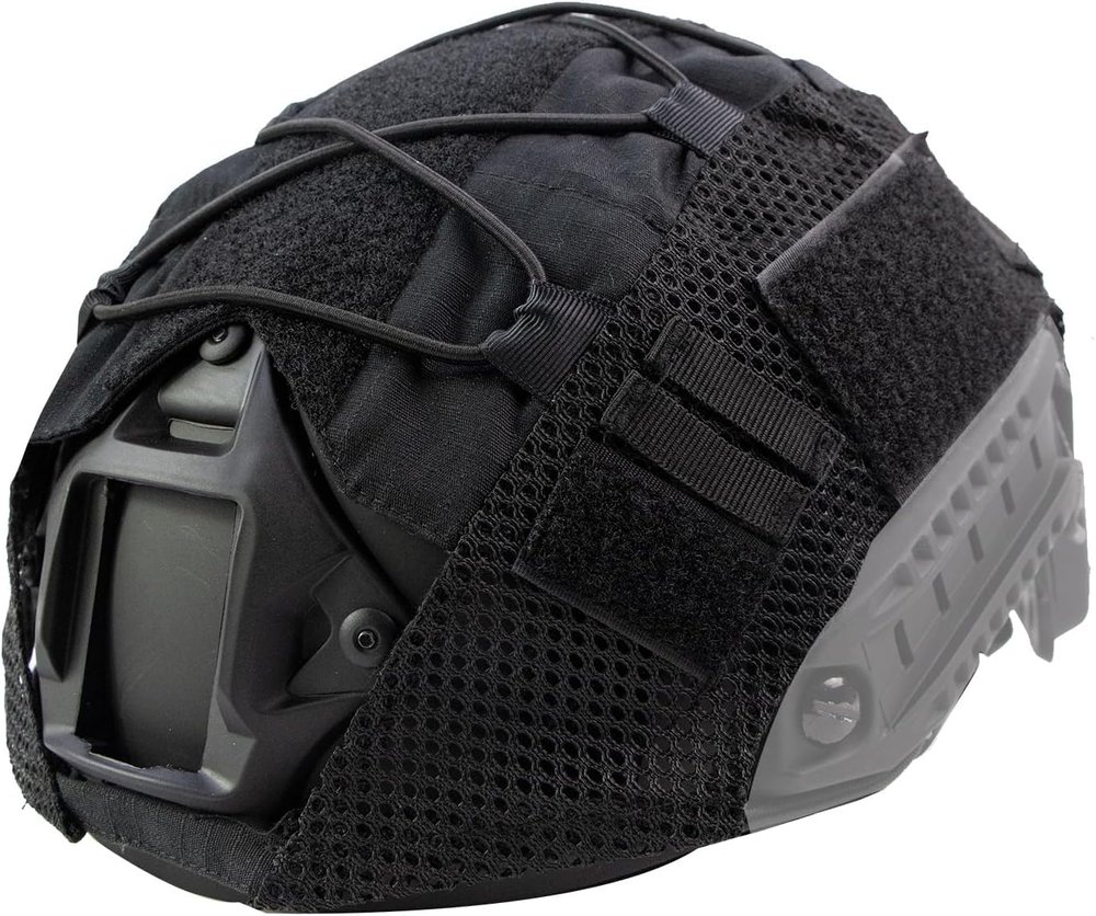Booiu Tactical Helmet Cover,Fast Helmet Cover - Enhanced Protection for Fast Helmets in Size M/L