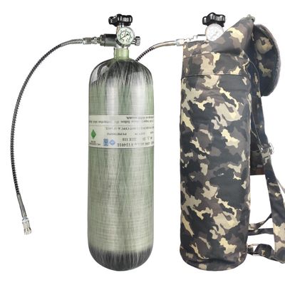YIYADECO 6.8L/416 Cu.in DOT Carbon Fiber Cylinder 74 Cu Ft 4500 PSI Tank Air Filling Station&Charging System for PCP Paintball HPA Air Guns