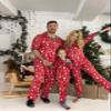 Ekouaer Christmas Pajamas for Family Matching Pj Sets Womens Mens Kids Pjs Long Sleeve Sleepwear Lounge Sets Outfits view 4