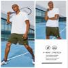 NORTHYARD Men's Running Athletic Shorts 5"/ 7"/ 9" Workout Gym Short Tennis Quick Dry Active Sport Hiking Basketball-7'' ARMYGREEN-2XL view 4