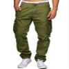 AIFARLD Mens Cargo Pants Multi Pockets Hiking Pants Cotton Stretch Elastic Waist Lightweight Trousers Outdoor Casual Relaxed Fit view 1