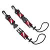 2Pack Scuba Lanyard Clip, Heavy Duty Quick Release Anti-Lost Strap with Adjustable Loop and Dive-Down Flag Webbing Band for Underwater Diving Cameras and Lights view 1