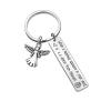 ZQEOU Ladybug Memorial Gift For Loss Of Grandma keychain Ladybug Sympathy Gift Condolence Gifts Bereavement Jewelry Funeral Jewelry In Memory Of Loved One Gifts Heaven keychain view 1