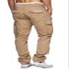 AIFARLD Mens Cargo Pants Multi Pockets Hiking Pants Cotton Stretch Elastic Waist Lightweight Trousers Outdoor Casual Relaxed Fit view 2