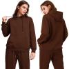 CHAIRAY Women's Hoodie Tracksuit Sweatsuits for Mens Set 2 Piece Hooded Sweatshirts and Sweatpant Sets Jogger Sweatsuit view 3
