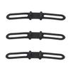 BESPORTBLE 3sets Mountain Bike Accessory Elastic Silicon Strap for Bike Torch Phone Flashlight Mount 5pcs*3 view 1