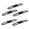 BESPORTBLE 3sets Mountain Bike Accessory Elastic Silicon Strap for Bike Torch Phone Flashlight Mount 5pcs*3 view 2