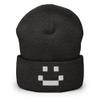 RIVEMUG Quackity Smile Merch Las Nevadas Cuffed Beanie Dark Grey view 1