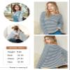 Dokotoo Womens Clothing Color Block Pullover Sweaters 2026 Early Spring Fashion Crew Neck Long Sleeve Jumper Tops Casual Striped Crop Sweater Shirt Old Money Clothes Teacher Outfits Dark Gray Medium view 3