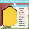 Qujior Pickleball Paddle Cover, Universal Case Size - 8.6 x 12.2 inches Racket Sleeve, Compatible with Most USAPA Standard and Elongated Pickball Paddles (1 Pack Yellow) view 2