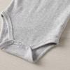 Azzwnee Little Brother newborn Baby Boy Clothes Funny gifts outfits boy's clothing 0-3 months Gray(3-6Months) view 4