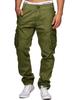 AIFARLD Mens Cargo Pants Multi Pockets Hiking Pants Cotton Stretch Elastic Waist Lightweight Trousers Outdoor Casual Relaxed Fit view 1