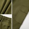 AIFARLD Mens Cargo Pants Multi Pockets Hiking Pants Cotton Stretch Elastic Waist Lightweight Trousers Outdoor Casual Relaxed Fit view 3