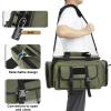 PROFOCUS Large Range Bag -Tactical 4+ Pistol Gun Case with Lockable Zippers for Shooting Range Outdoor Hunting Handgun Revolver Carrying Case for Handguns and Ammo view 2