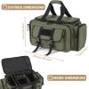 PROFOCUS Large Range Bag -Tactical 4+ Pistol Gun Case with Lockable Zippers for Shooting Range Outdoor Hunting Handgun Revolver Carrying Case for Handguns and Ammo view 3