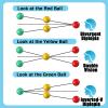 ANKROYU Vision Convergence Training Tool, Front Sight Focus String Vision Therapy Sight Focusing Vision Convergence Training Tools(A) view 3