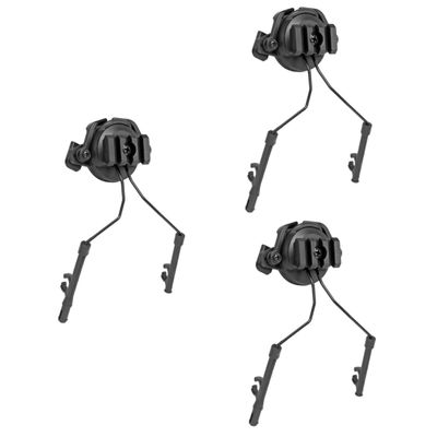 BESPORTBLE 2pcs Guide Rail Helmet Rail Adapter Set for Tactical Headset Outdoor Parts Accessory