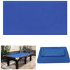 8' Pool Table Felt w/ 6 Cloth Strips, Pre Cut Billiard Table Cloth Felt (8FT-Blue) view 1