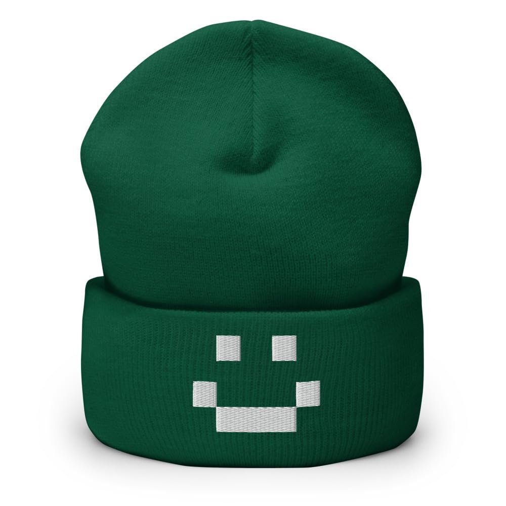 RIVEMUG Quackity Smile Merch Las Nevadas Cuffed Beanie