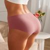 Reshinee Women's Underwear Seamless Full Coverage Briefs Soft Stretch Panties Breathable Ladies Underpants,5-Pack view 3