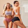Reshinee Women's Underwear Seamless Full Coverage Briefs Soft Stretch Panties Breathable Ladies Underpants,5-Pack view 4