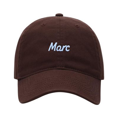 L8502-LXYB Baseball Cap Men Name Marc Gift Embroidered Washed Cotton Dad Hat Baseball Caps (Brwon,7 5/8)