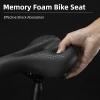ROCKBROS Comfort Bike Seat - Universally Comfy Bicycle Seat with Tail Light Fits Stationary, Mountain, and Cruiser Bike Saddles - Easy Assembly Tools Included view 3